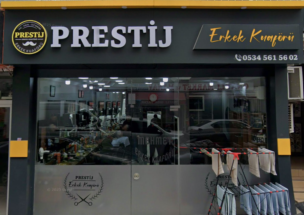 Prestij Erkek Kuaförü Dış Görünüm